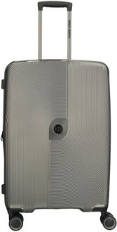 Enrico Benetti Richmond Medium Spinner 67 antracite hardcase koffer Grijs - H 67 x B 44 x D 25 cm