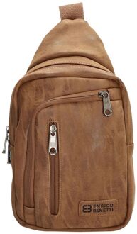 Enrico Benetti Rotterdam Crossover camel damestas Cognac - H 34 x B 18 x D 5 cm