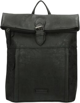 Enrico Benetti Ruby Backpack black Zwart - H 33 x B 30 x D 8.5 cm
