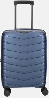 Enrico Benetti San Francisco handbagage koffer 55 cm blauw