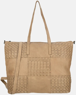 Enrico Benetti Sicily shopper lichttaupe