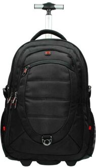 Enrico Benetti Trolley rugzak - zwart