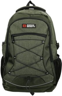 Enrico Benetti Yellow Stone Rugtas groen - zwart - 1-SIZE