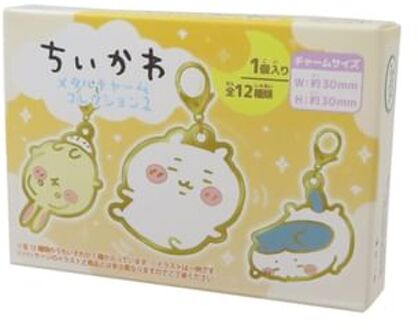Ensky Chiikawa Metal Collection 2 - Mascot Keyring (12 Types) (Blind Box) 1 pc - Random Style