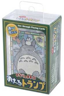 Ensky My Neighbor Totoro Transparent Playing Cards Totoro