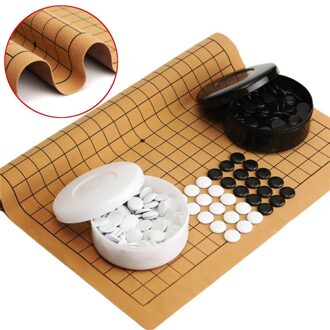 Entertainment Schaken Games Party Games 361Pcs Weiqi Professionele Go Game Suède Vel Chinese Speel Voor Audults Kids