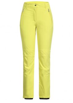 Entiat Soft Shell Softshell Broek Dames XS/34 Geel