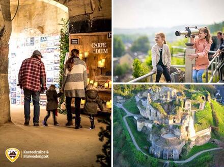 Entree Kasteelruïne + Kerstmarkt Fluweelengrot