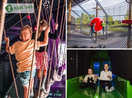 Entreeticket binnen- en buitenspeeltuin Klok'uus