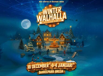 Entreeticket + schaatsen bij Het Winter Walhalla
