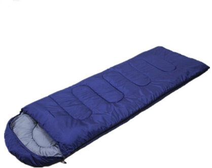 Envelop Cap Lente Zomer Herfst Herfst Slaapzak Outdoor Reizen Slaapzak Volwassen Katoenen Slaapzak Winddicht Slaapzak Marineblauw