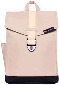 Envelope laptop laptop rugzak natural nude Beige - H 40 x B 31 x D 15 cm