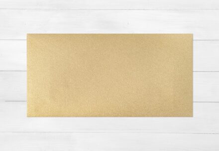 Enveloppen Glinsterend Goud Panorama (Set van 10)