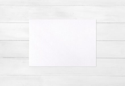 Enveloppen Glinsterend Wit Liggend (Set van 10)