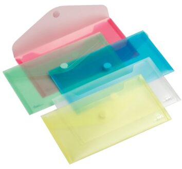 Enveloptas HF2 voucher 225x125mm wit Transparant