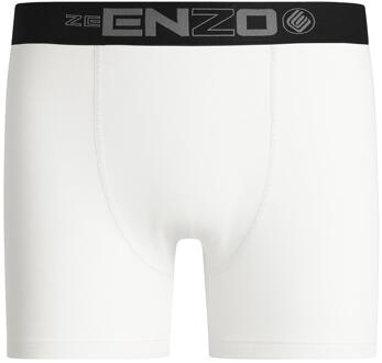 Enzo | 5-pack Heren Boxershorts Katoen Stretch Ondergoed Wit - 2XL