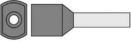 Enzo Adereindhuls geisoleerd twin 4,0x12 grijs - 4422060
