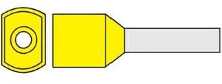 Enzo Adereindhuls geisoleerd twin 6,0x14 geel - 4422070