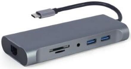 Enzo Cablexpert USB-C 7-in-1 multi adapter USB-C dock 7-voudig - 9530507