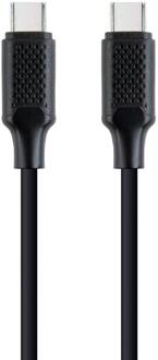 Enzo Cablexpert USB-C - USB-C laadkabel | 1,5m | zwart | max 100W - 9530165