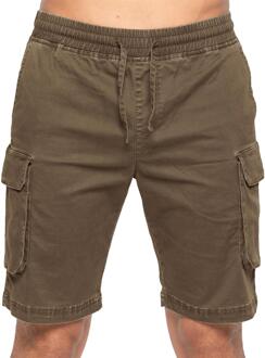 Enzo | Cargoshort voor heren Bruin - S