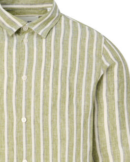 Enzo casual overhemd met lange mouwen Groen