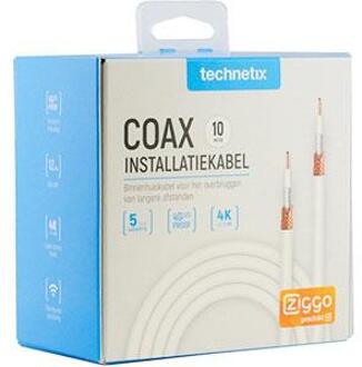 Enzo Coax Kabel in Doos COAXIH 10m Wit