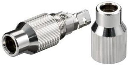 Enzo Coaxverbinder metaal schroefverbinding