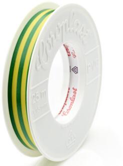 Enzo Coroplast 4,5mtr x 15mm Geel/Groen