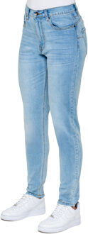 Enzo | Dames Mam Jeans Lichtblauw