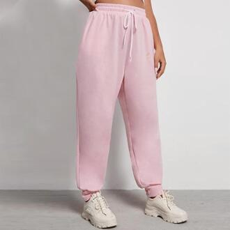 Enzo Dames oversized joggers| Enzo Designer Womenswear Roze