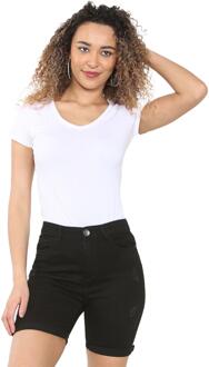 Enzo | Denim Shorts - Zwart - EU 38 / UK 10