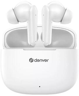 Enzo Denver Bluetooth draadloze earbuds compact + oplaadcase wit - 7120860