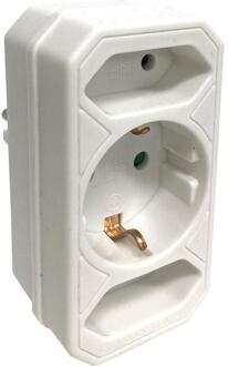 Enzo Drieweg stekker 2xeuro/1x randaarde verticaal 6175908