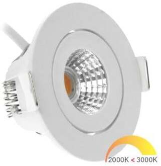 Enzo EcoDim LED inbouwspot 5W DimToWarm 62mm 36gr rond verstelbaar wit - LED4730