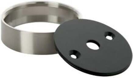 Enzo EcoDim Opbouwrand voor LED meubelspot LED4910 geschuurd staal - LED4917