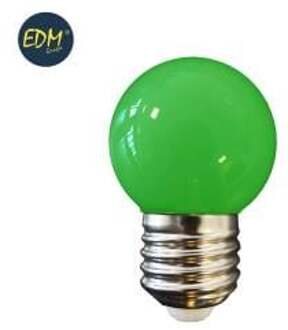 Enzo EDM LED kogellamp EDM E27 1,5W groen LED8114