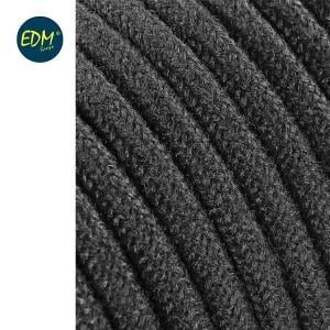 Enzo EDM Omsponnen snoer 2x0,75qmm wit 5m 1239062