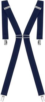 Enzo Elastische bretels voor heren | Enzo Accessoires Navy