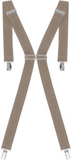 Enzo Elastische bretels voor heren | Enzo Accessoires Steen - One Size