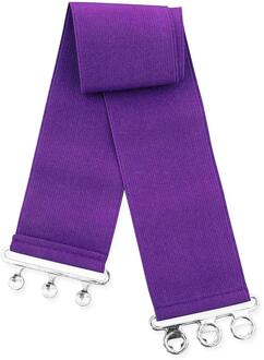 Enzo Elastische Riem voor Vrouwen Paars - S