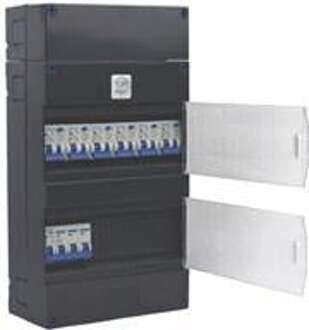 Enzo Groepenkast 3 fase met 6 aardlekautomaten - 4517752