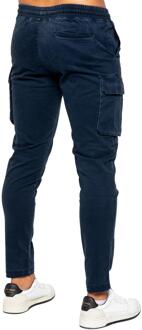 Enzo | Heren Cargo Broek Navy - 2XL