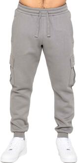 Enzo heren Cargo Joggers Grijs - L