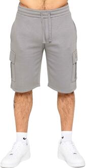 Enzo | Heren Cargo Shorts Grijs - L