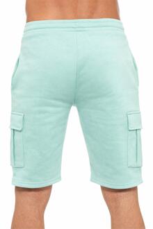 Enzo | Heren Cargo Shorts Licht Groen