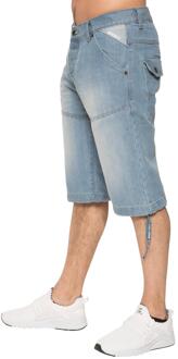 Enzo Heren Casual Designer Shorts| Enzo Designer Menswear Hemelsblauw