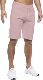 Enzo | Heren Chino Korte Broek In Roze - 38 (Taille)