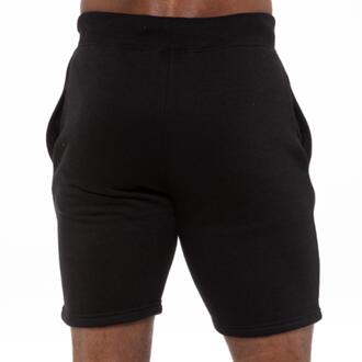 Enzo Heren Fleece Gym Shorts Zwart - XL
