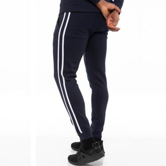 Enzo Heren Navy Tracksuit Joggers| Enzo Designer Menswear Blauw/marineblauw - L